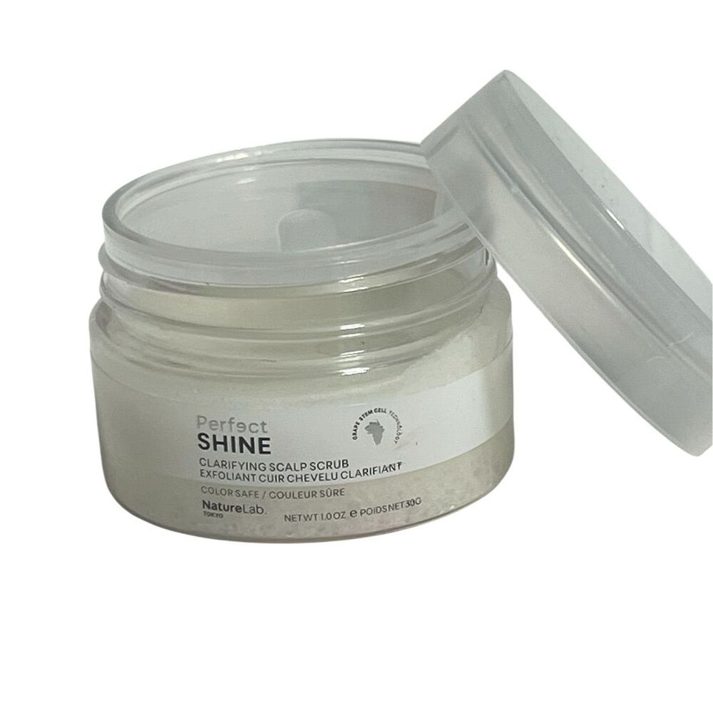 NatureLab Tokyo Perfect Shine Clarifying Scalp Scrub 1oz Travel Size